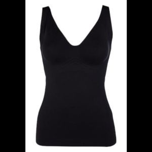 Rhonda Shear Women's Gel Tank w/ Additional Back Support Black - Regular